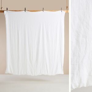 Anthropologie Washed linen duvet